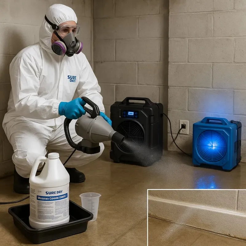 Sanitization and Odor Removal process in Ferron, UT